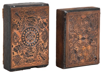 [DELAND]. Printing Blocks for Magicians’ Playing Cards and ...