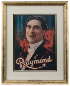 RAYMOND, Maurice (1877 – 1944). Portrait of The Great Raymo...