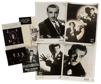 ROSINI, Paul (Paul Vucic, 1902 - 48). Group of Rosini Photo...