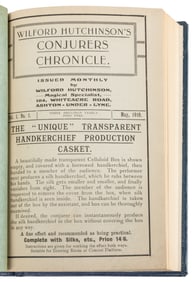 Conjurer’s Chronicle. Wilford Hutchinson. Monthly. V1 N1 (M...