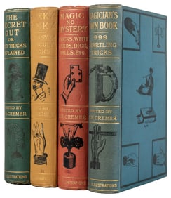 CREMER, W.H. Four Classic Conjuring Books. Including Hanky ...