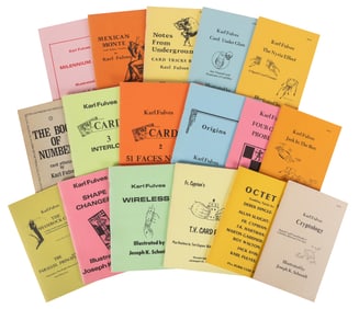 FULVES, Karl (1939 – 2023). Group of 23 magic booklets. Bul...