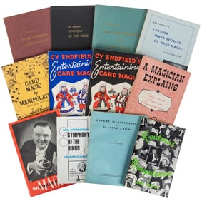 GANSON, Lewis (1913 – 80). Group of 14 magic booklets, Four...