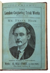 HIAM, Frank. London Conjuring Trick Works. London, ca. 1889...