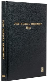 JUDD, W.J. Illustrated Descriptive Catalogue and Wizard’s G...