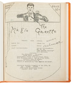 Magic Gazette. Nelmar (Anthony Albino). Monthly. V1 N1 (n.d...
