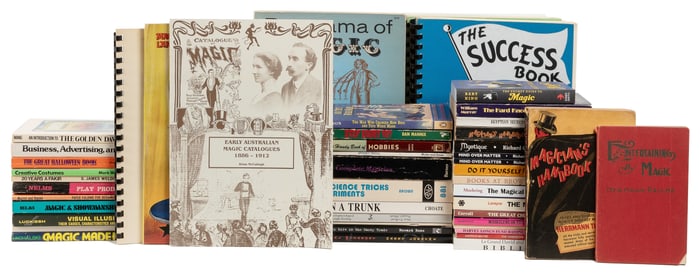[MAGIC – PAPERBACKS]. Collection of Over 200 Paperback Book...