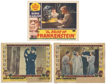 Son of Frankenstein & The Bride of Frankenstein. Realart, R...