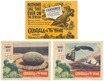Godzilla vs. The Thing. American International, 1964. Three...