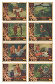 Day the World Ended. Set of Eight Color Lobby Cards, Four S...