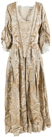 Keira Knightley “Elizabeth” Gold Dress from Pirates of the ...