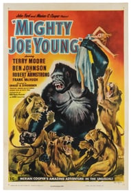 Mighty Joe Young. RKO, 1949. One-sheet (41 x 27”) lithograp...