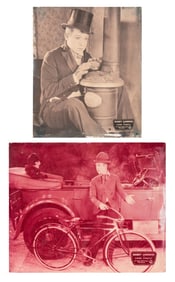 Long Pants. Two oversize photo lobby cards. First National,...