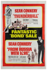 Thunderball / From Russia With Love. United Artists, R-1968...