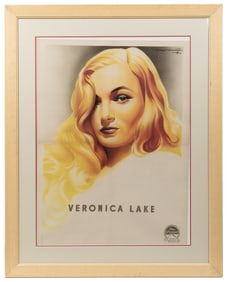 Veronica Lake. Paramount, 1944. French petite (31 ½ x 23 ½”...