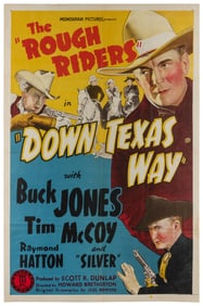 Down Texas Way. Monogram, 1942. One-sheet (41 x 27”). Weste...