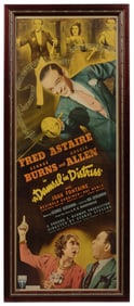 Damsel in Distress. RKO, 1937. Insert poster (36 x 14”) and...