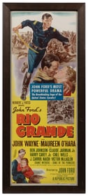 Rio Grande. Republic, 1950. Insert (36 x 14”) for the Weste...