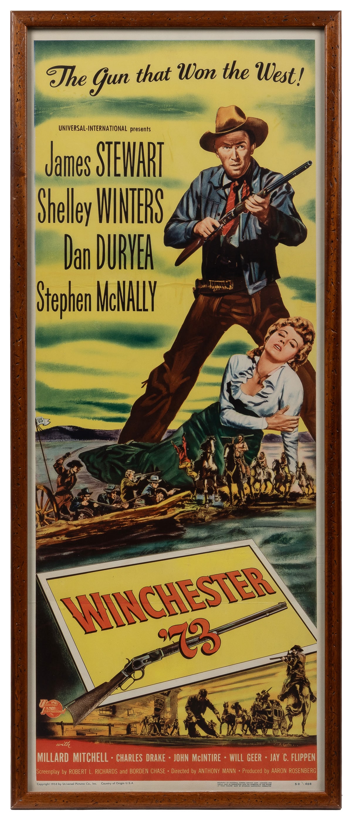 Winchester ’73. Universal International, 1950. Insert (36 x... (1 of 1)