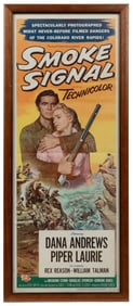 Smoke Signal. Universal International, 1955. Insert (36 x 1...