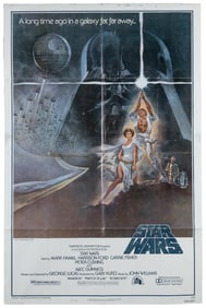 Star Wars. 20th Century Fox, 1977. One-sheet (41 x 27”). St...