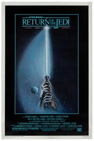 Return of the Jedi. 20th Century Fox, 1983. One-sheet (41 x...