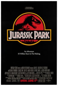 Jurassic Park. Universal, 1993. One-sheet (41 x 27”) DS mov...