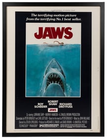 Jaws. Universal Pictures, 1975. First theatrical run one-sh...