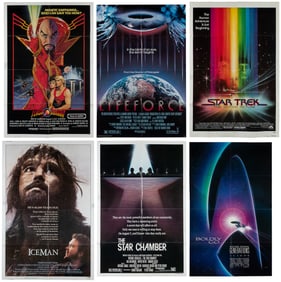 Sci-Fi Movie Poster Collection. Group of 13 one-sheet poste...
