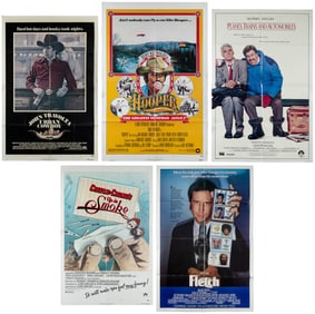 Group of 12 One-Sheet Movie Posters. Circa 1970s/1980s. Twe...
