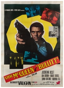 Bullitt. Warner Bros., 1968. Italian 2-Fogli (55 x 39”) mov...