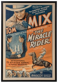The Miracle Rider. Mascot, 1935. One-sheet (41 x 27”). Lith...