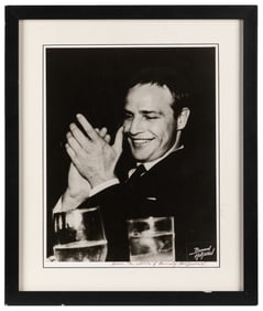 BERNARD, Bruno (1912 – 1987). Marlon Brando. Black and whit...
