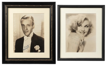 Ginger Rogers and Fred Astaire Signed Photographs. Includin...