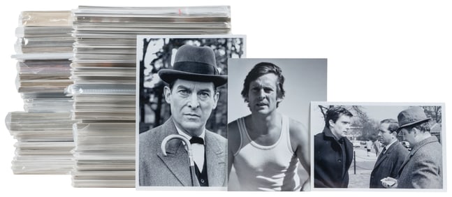BRETT, Jeremy (1933-1995). Large Group of Nearly 500 Photog...