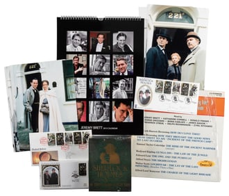 BRETT, Jeremy (1933-1995). Archive of Sherlock Holmes Photo...