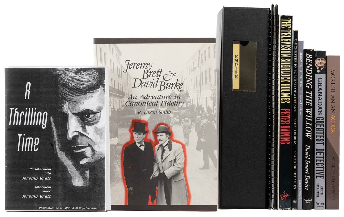 [BRETT, Jeremy (1933-1995), subject]. Group of 9 First or E... (1 of 1)