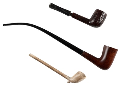 BRETT, Jeremy (1933-1995). Trio of Pipes from Brett’s Perso...