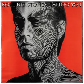 Rolling Stones / Tattoo You. 1981. Poster (36 x 36”) promot...
