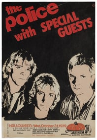 The Police Halloween 1979 Municipal Auditorium. Poster (21 ...