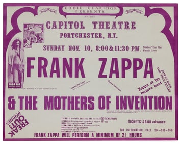 Frank Zappa & The Mothers of Invention / Capitol Theatre. P...