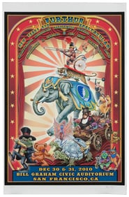 Furthur. New Year’s Eve Spectacular 2010. Color poster prom...