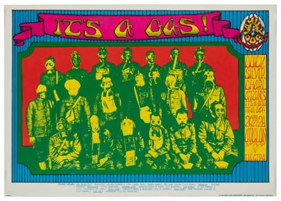 [FAMILY DOG]. Group of 6 psychedelic Avalon Ballroom poster...