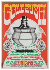 [FAMILY DOG]. Group of 5 psychedelic Avalon Ballroom concer...
