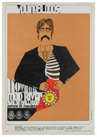 [FAMILY DOG]. Group of 5 psychedelic concert posters. Inclu...