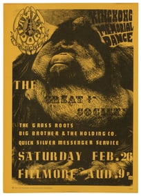 [FAMILY DOG]. Group of 8 psychedelic concert posters. Inclu...