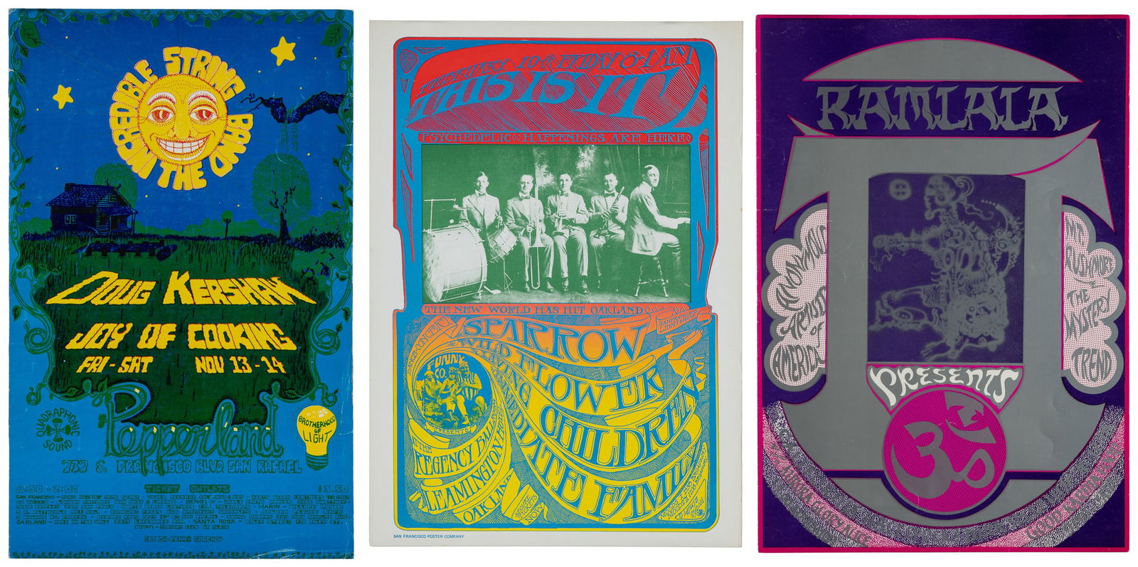 1967 Rick Griffin Head Shop Poster Canablis