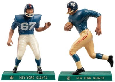 Hartland New York Giants NFL Football Figures. 1958-62. Pla...