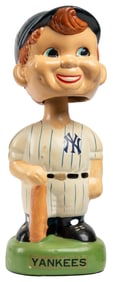 New York Yankees Bobblehead. Circa 1960s. Depicting a Yanke...