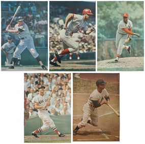 Group of 5 “Major League Posters” MLB player posters. Norri...